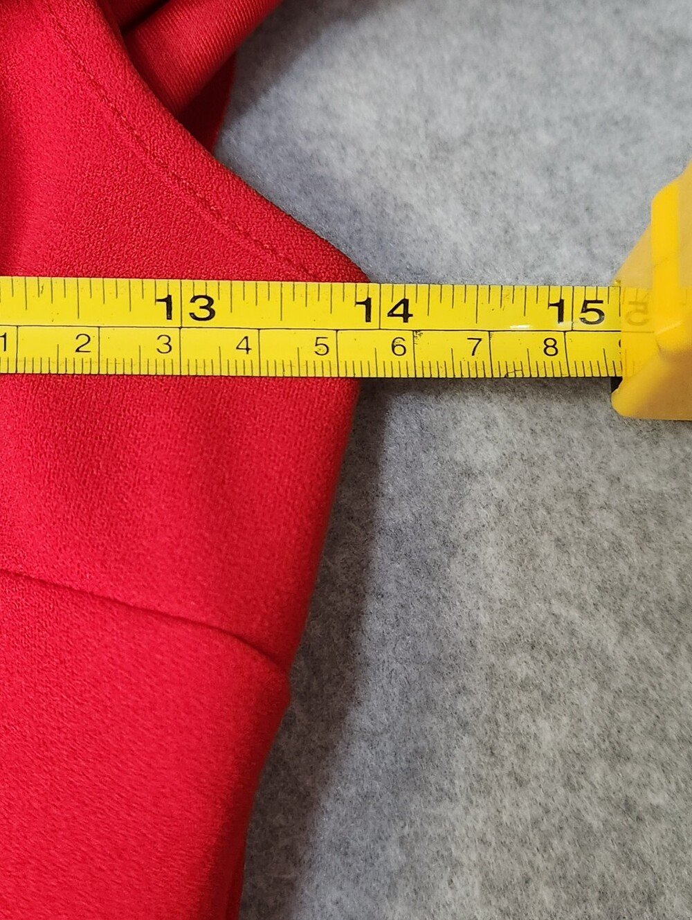 By&By Red Off-Shoulder Ruffle Mini Dress Size 3 - Picture 7 of 10